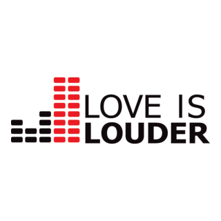 Love is Louder Logo PNG Vector