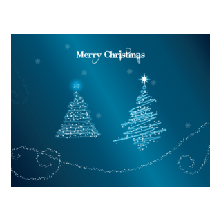 merry christmas abstract glowing x mas card Logo PNG Vector