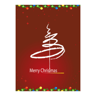 merry christmas calligraphic stroke x mas card Logo PNG Vector