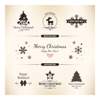 merry christmas Logo PNG Vector