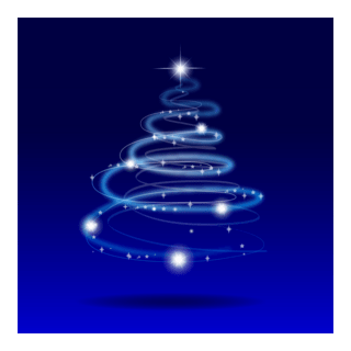 modern christmas tree Logo PNG Vector