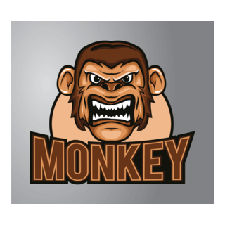 Monkey Logo PNG Vector