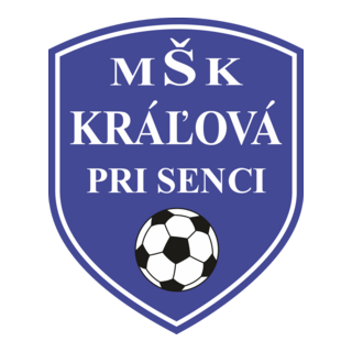 MŠK Kráľová pri Senci Logo PNG Vector