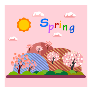 natural spring Logo PNG Vector