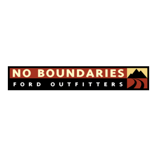 NO BOUNDARIES FORD OUTFITTERS Logo PNG Vector