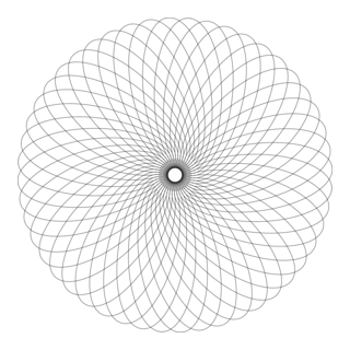 OPTICAL GUILLOCHE SHAPE Logo PNG Vector