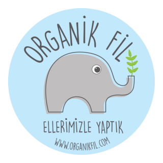 Organik Fil Logo PNG Vector