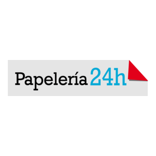 Papelería 24 horas Logo PNG Vector