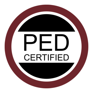 PED Certified Logo PNG Vector