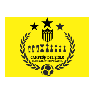 Peñarol Campeón del lSiglo Logo PNG Vector