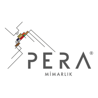 Pera Mimari Tasarım Logo PNG Vector