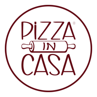 Pizza in Casa Logo PNG Vector