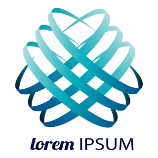 ribbon nested circle company Logo PNG Vector