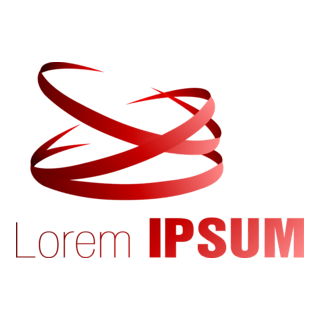 ribbons circle company Logo PNG Vector