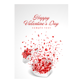 romantic valentine day cards Logo PNG Vector