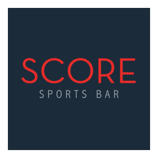 Score Sports Bar Logo PNG Vector