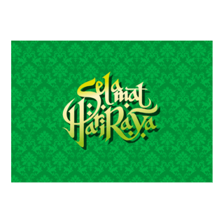 Selamat Hari Raya Logo PNG Vector