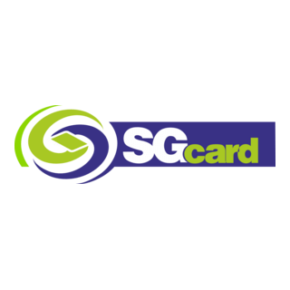 SG Card Logo PNG Vector