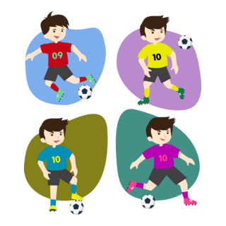 soccer player Logo PNG Vector