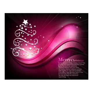starlight christmas tree dynamic lines background Logo PNG Vector