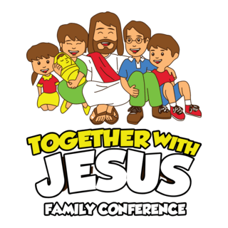 Together with Jesus Logo PNG Vector