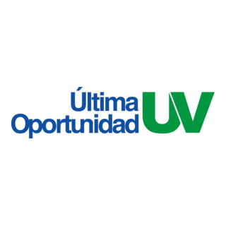 Última Oportunidad UV Logo PNG Vector