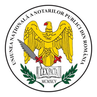 Uniunea Nationala a Notarilor Publici din Romania Logo PNG Vector