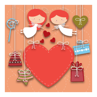 valentine card Logo PNG Vector