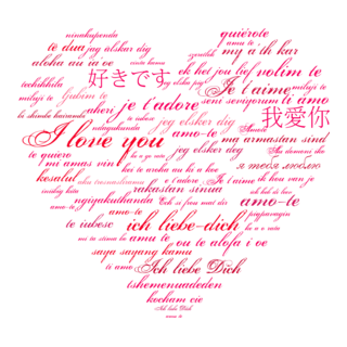 valentine day wordart Logo PNG Vector