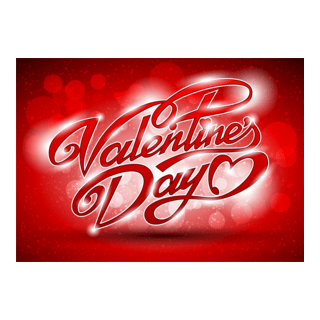 valentine wordart Logo PNG Vector