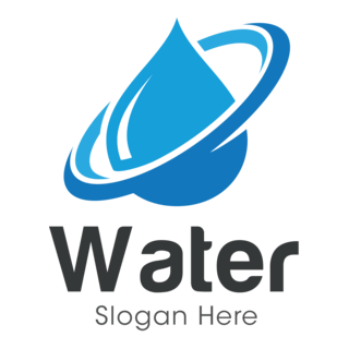 water Logo PNG Vector