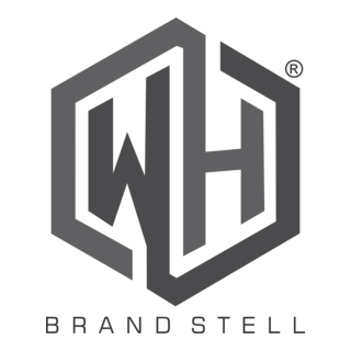 WH Brand Steel Logo PNG Vector
