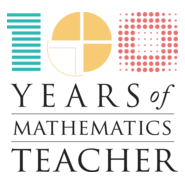 100 Years of Mathematics Teacher Logo PNG Vector