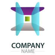 3D square company Logo PNG Vector