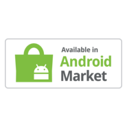 Available in Android Market Logo PNG Vector