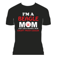 Beagle Mom Logo PNG Vector