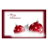 beautiful christmas ball Logo PNG Vector