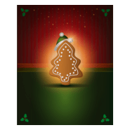 beautiful christmas label Logo PNG Vector