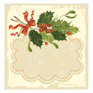 beautiful christmas Logo PNG Vector