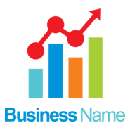 Business finance stock chart company Logo PNG Vector