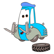 Cars Guido Logo PNG Vector