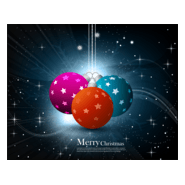 christmas ball hanging Logo PNG Vector