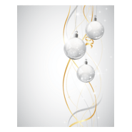 christmas balls background Logo PNG Vector