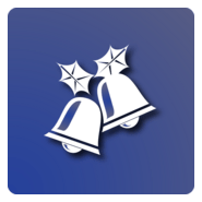 christmas bells Logo PNG Vector