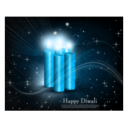 christmas candles Logo PNG Vector