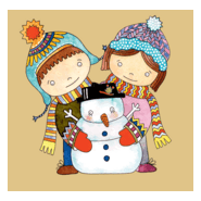 christmas cartoon Logo PNG Vector