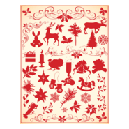 christmas element Logo PNG Vector