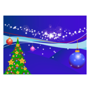 christmas gift tree abstract snowflake x mas card Logo PNG Vector