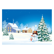 christmas snow Logo PNG Vector