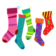 christmas stockings Logo PNG Vector